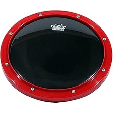 Nacario Remo RT-0008-58 20,32 cm Kırmızı Ayarlanabilir Egzersiz Pedi Ambassador Abanoz Davul Başlıklı