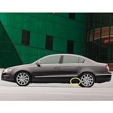 Nacario Sol Arka Kapı Alt Marşpiyel Kaplaması 3C0853897A Vw Passat B6 2006-11