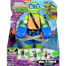 Nacario Teenage Mutant Ninja Turtles Roll N Punch Leonardo Figürü 30 cm TU843000