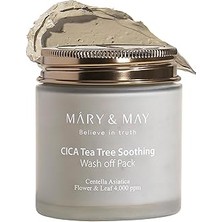 Nacario Mary&may Cica Tea Tree Yatıştırıcı Cilt Bakım Maskesi 125 ml