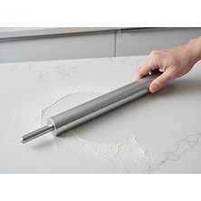 Nacario Paslanmaz Çelik Merdane 59 cm 50 mm Çap - 304 Kalite