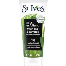 Nacario St. Ives Siyah Nokta Temizleyici Yüz Scrub Siyah Noktaları Temizler Gözenekleri Açar Yeşil Çay V