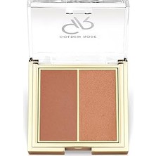 Nacario Iconic Blush Duo No: 05 Warm Pearl - Ikili Mat Saten Allık