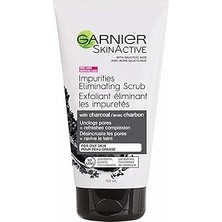Nacario Garnier Skinactive Siyah Nokta Karşıtı Kömürlü Yüz Peelingi 150ML, 603084410354