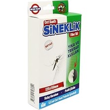 Nacario Tape Pencere Cam Sineklik 125CM X150CM Cırt Bantlı Çift Kanat