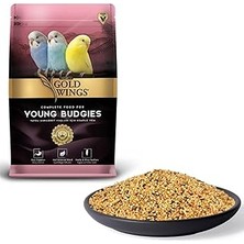 Nacario Gold Wings Yavru Muhabbet Kuşu Yemi 1 kg