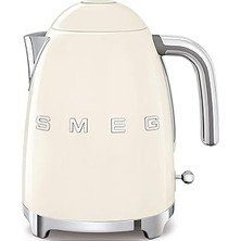 Nacario Smeg KLF03CREU Su Isıtıcısı, 1,7 Litre Kapasiteli, Krom Paslanmaz Çelik, Ayarlanabilir Termostat, S