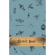 Nacario Independently Published Sketchbook: Wizard Inspired Drawing Book Blank For Sketching, Doodling & Jo
