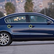 Nacario Sağ Ön Arka Uyumlu Dış Kapı Kolu Kapağı 3C0837880A Vw Passat cc 2013-2017