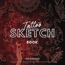 Nacario Tattoo Sketch Book: Xxl Large 8,5” x 8,5” Square Sketchbook With Blank + Grid White Paper 120 Pages