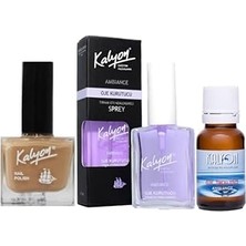 Nacario Kalyon Oje 235 + Oje Kurutucu Sprey 17 ml + Oje Çözücü