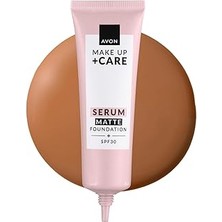 Nacario Avon Make Up + Care 3ü 1 Arada Mat Fondöten 30 Ml. 430N Deep Tan