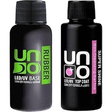 Nacario Profesyonel Rubber Base Coat & Top Coat 50ML