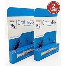 Nacario Baugen Gratusgel Hamamböceği Karınca Kovucu Jel, Şırınga, 5g, 2 Adet