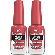 Nacario Gabrini 3D Nail Polish 43 1 Paket (1 x 1 Adet) 2li Paket