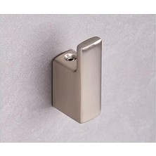 Nacario System Flat Askılık Saten Rengi 63X29X20 mm