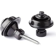 Nacario Jim Dunlop Straplock Geleneksel Set - Siyah
