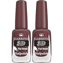 Nacario Gabrini 3D Nail Polish 38 1 Paket (1 x 1 Adet) 2li Paket