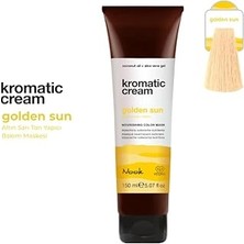 Nacario Nook Kromatic Cream Sun Saç Maskesi, Vegan, Silikonsuz, Organik Aloe Vera Jel Hindistan C