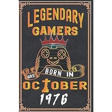 Nacario Independently Published Legendary Gamers Are Born In October 1976: 46 Th Birthday Gifts For Women N