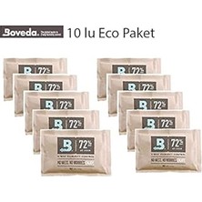 Nacario Boveda 72 60G Humidor Puro Kutusu Nemlendirici 10LU Paket