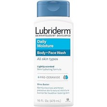Nacario Lubriderm Günlük Nemlendirici Vücut Yüz Yıkama Jeli 473ML