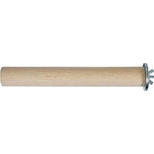 Nacario Ahşap Papağan Kuş Tüneği Boy 20 cm Çap 3 cm