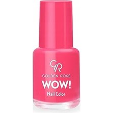 Nacario Wow Nail Color No: 34 - Parlak Bitişli Mini Oje 6 ml