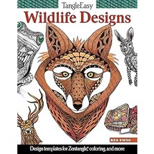 Nacario Tangleeasy Wildlife Designs: Templates For Zentangle(R), Coloring, And More
