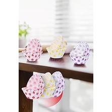Nacario Mithra Life 100'LÜ Renkli Muffin Cupcake Kağıdı Tek Kullanımlık Doğum Günü Parti Için MIT1137