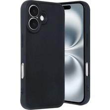 Mey Ithalat®  iPhone 16 Kılıf Aras Deri Kapak - Siyah
