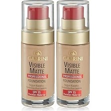 Nacario Gabrini Visible Matte Foundation 3 (2 Paketi)