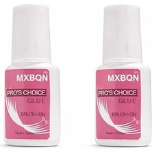 Nacario Fontenay Mxbqn Fırçalı Protez Tırnak Tips Yapıştırıcı Glue 7 G 2'li Beyaz