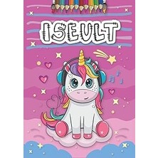 Nacario Independently Published Iseult: Livre De Coloriage Personnalisé Pour Iseult | Licorne | Cadeau D'an