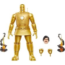 Nacario Legends Series Iron Man (Model 01 - Gold) Comics Aksiyon Figürü