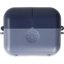 Mey Ithalat®  Airpods 3 (3.nesil) Basmalı Kılıf - Mavi-Lacivert