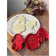 Nacario Almalı Yılbaşı & Yeniyıl Kurabiye Kalıbı Set-3 (3'lü)