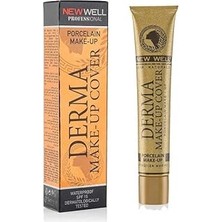 Nacario New Well Derma Make-Up Cover Foundation - Bronze- Kapatıcı Fondöten Bronz