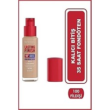 Nacario Rimmel Lastıng Fınısh Fondöten IVORY-NO:100 Beige