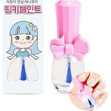 Nacario I'm Pinky Kids Nail Paint Glassy Topcoat Çocuklar Için Soyulabilir Oje