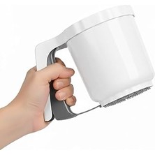 Nacario Basmalı Eleği 11X10 cm – Tek Kullanım, Paslanmaz Tel Süzgeç, Hamur Tatlılar Için Pratik