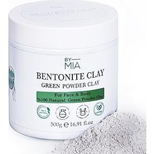 Nacario By Mia Yüz Vücut Bentonit KILI%100 Doğal Yeşil Toz Kil 500 gr
