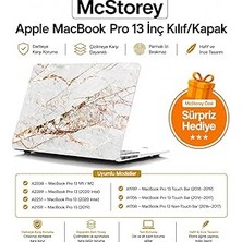 Nacario Mcstorey Macbook 13 Mermer Desenli Kılıf A1706 A1708 A1989 A2159 A2251 A2289 A2338 M1 M2 Uyumlu