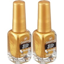 Nacario Gabrini 3D Nail Polish 71 1 Paket (1 x 1 Adet) 2li Paket