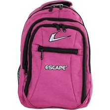 Nacario Tahticmer Escape Okul Sırt Çantası 15 Inç Laptop Notebook Pembe Renk 4 Farklı Bölme 31X44 cm Escape