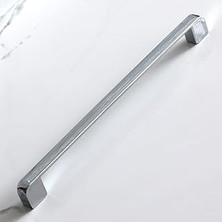 Nacario 10 Adet Gölcük Oval Mobilya Mutfak Dolap Çekmece Dolabı Kapak Metal Kulpu Kulbu Kulpları Krom 224 M