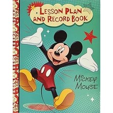 Nacario (Mickey Mouse) - Eureka Mickey 40 Week Lesson Plan And Record Book, Measures 22CM x 28CM