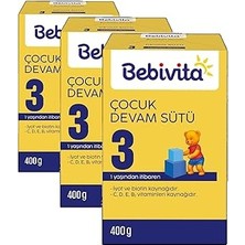 Nacario Bebivita 3 Devam Sütü (3 Paketi)