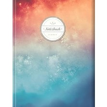 Nacario Blanko Notizbuch (©star, A4, 156 Seiten, Softcover) || Mit Register + Seitenzahlen || Leeres Notizh