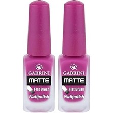 Nacario Gabrini Matte Nail Polish M30 1 Paket (1 x 1 Adet) 2li Paket
